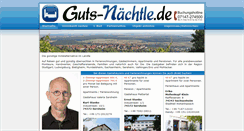 Desktop Screenshot of guts-naechtle.de